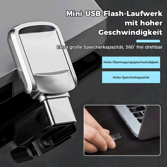 Hochgeschwindigkeits-USB-Flash-Laufwerk mit zwei Schnittstellenve